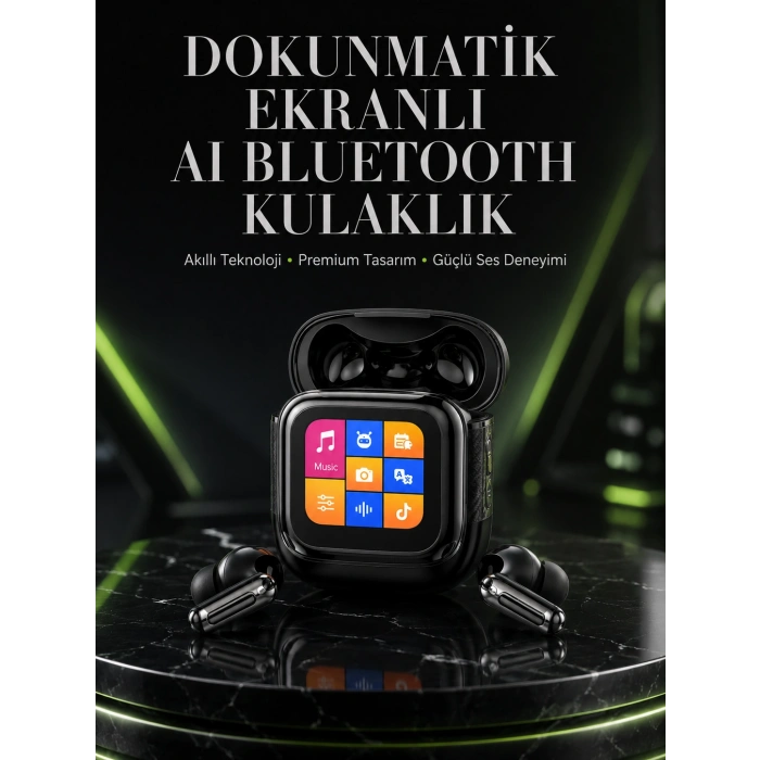 Akıllı Dokunmatik Kontrol Aı Özellikli Bluetooth Kulaklık