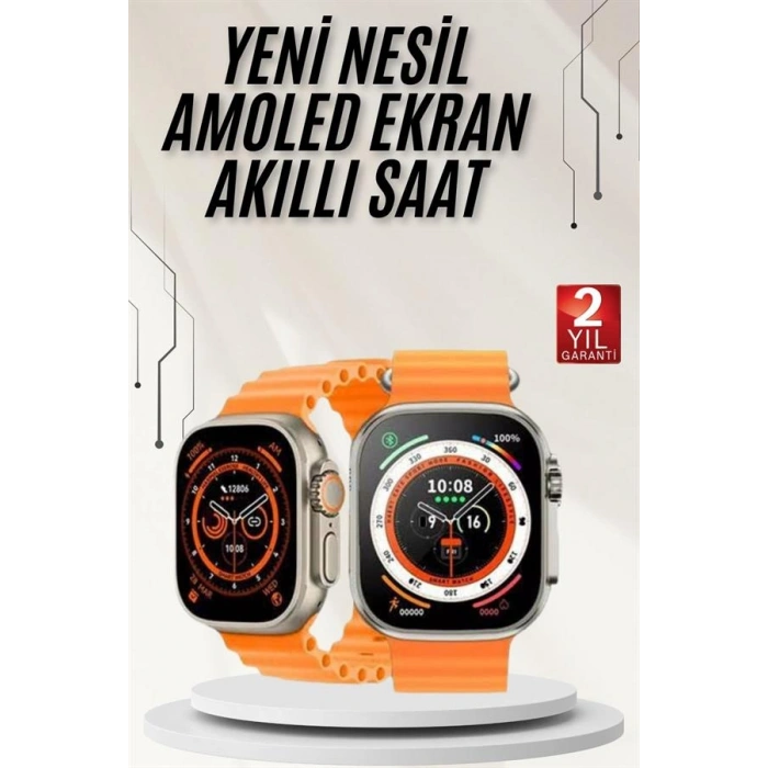 Akıllı Saat Gps Özelliği Bildirim Görme Adımsayar Sesli Görüşme Yapabilen Yeni Nesil