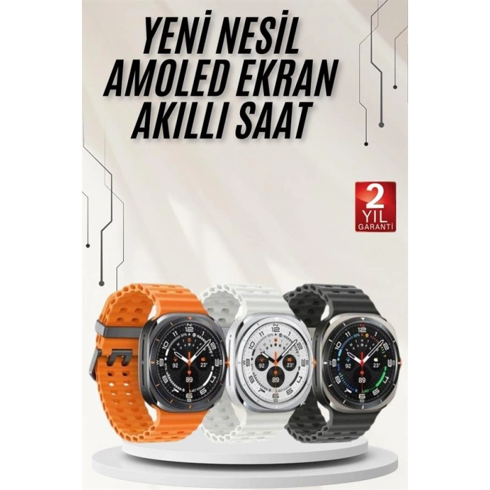 Akıllı Saat Müzik Dinleme Nabız Ölçer Nfc Ve Gps Uyumlu Sesli Asistan Yeni Nesil