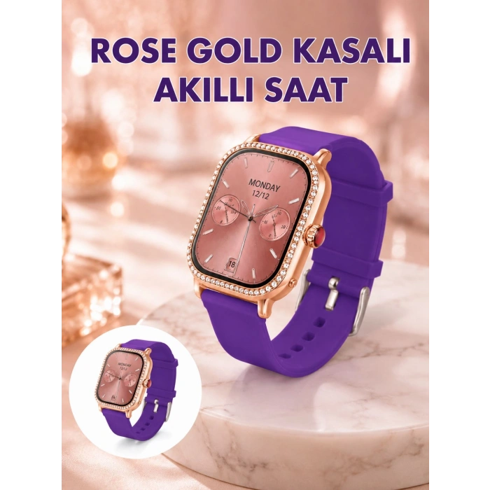 Alarm Takvim Ve Hesap Makinesi Özellikli Akıllı Saat