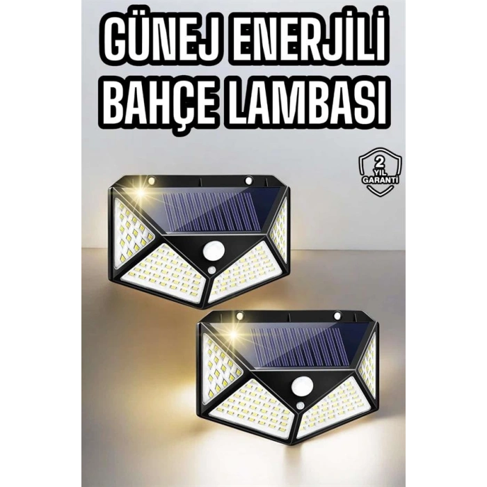 Bahçe Havuz Güneş Enerjili Solar Işıklandırma Sensörlü Bahçe Aydınlatma