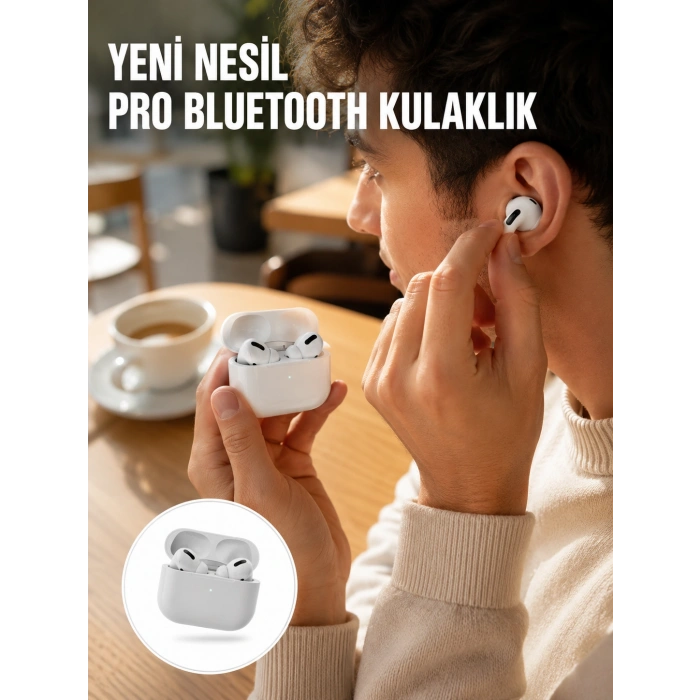 Beyaz Android Ve İos Uyumlu Yüksek Performanslı Uzun Pil Ömrü Yeni Nesil