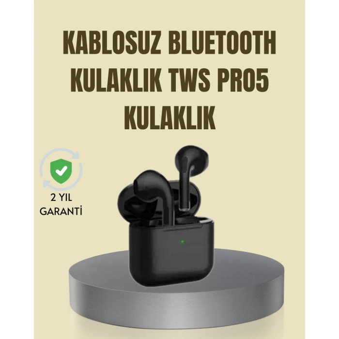 Bluetooth 5.1 Teknolojili Tws Pro 5 – Güçlü Ve Kararlı Bağlantı