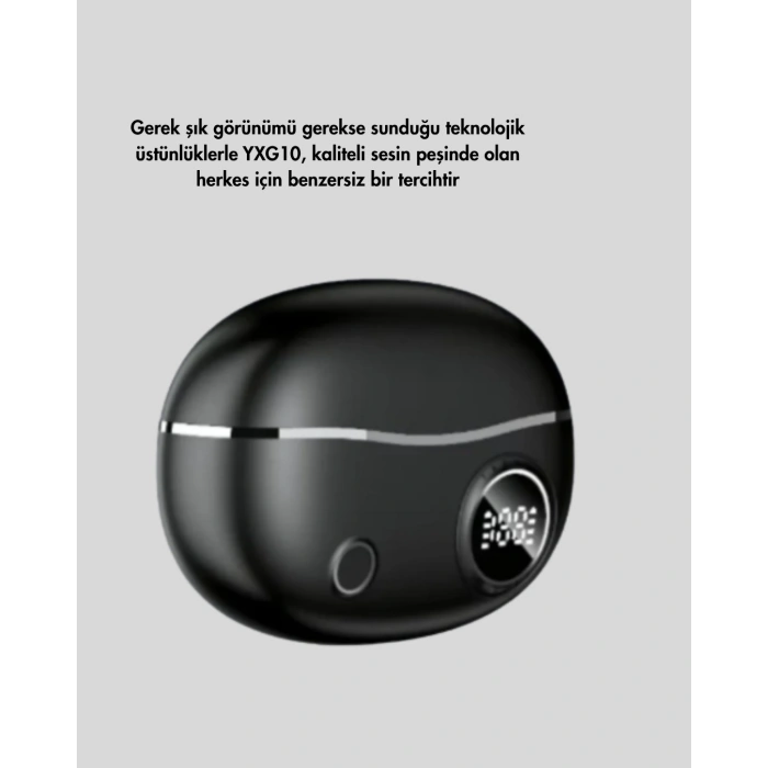 Bluetooth 5.4 Kablosuz Kulaklık – Açık Kulak Güvenli Tasarım Ve Hızlı Şarj Özelliği