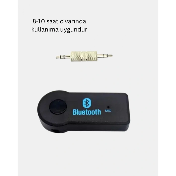 Bluetooth Araç Kiti Aux Mp3 Çalar Kablosuz Eller Serbest Cihaz
