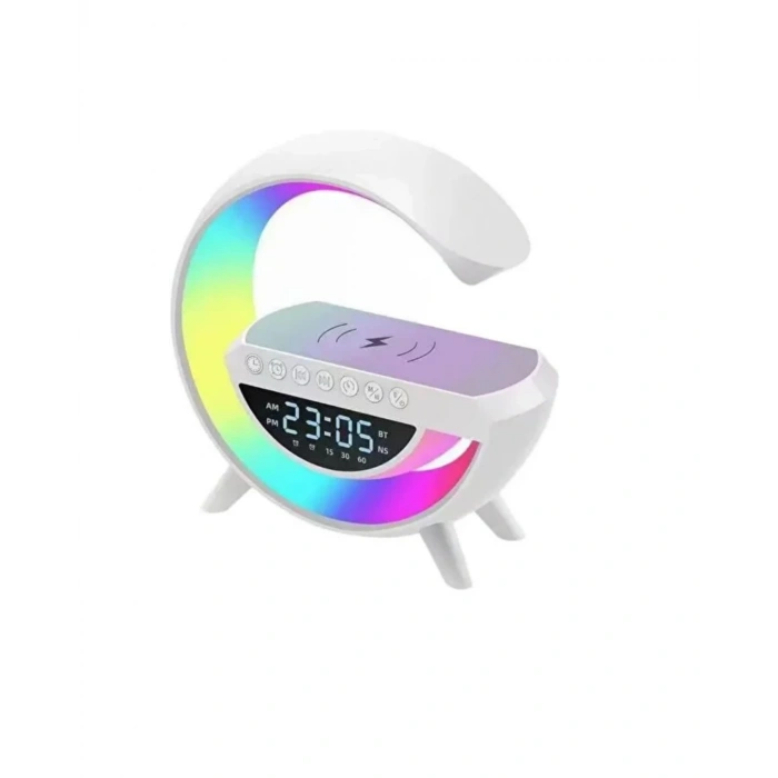 Bluetooth Hoparlör Rgb Aydınlatmalı Usb Tf Kart Fm Özellikli