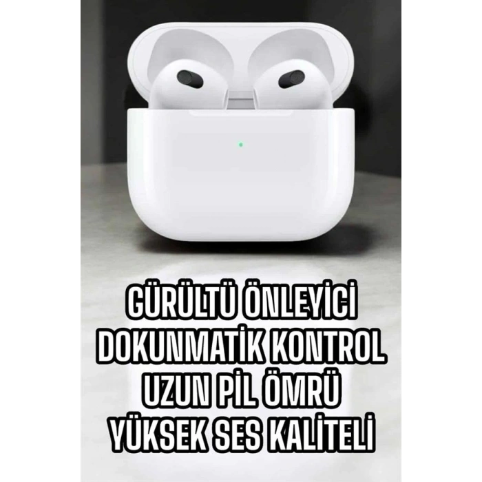 Bluetooth Kulaklık 3.nesil Kablosuz Uzun Pil Ömrü Dokunmatik Kontrol Yeni Nesil