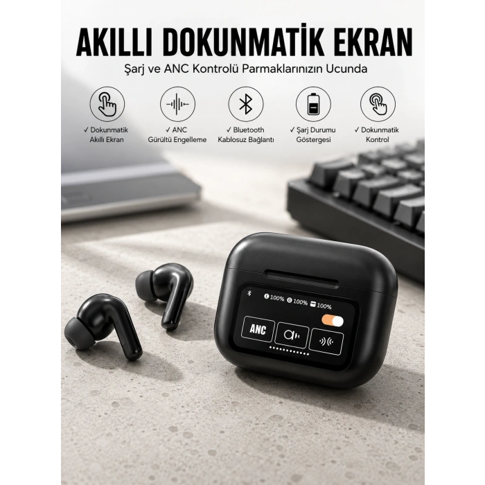 Bluetooth Kulaklık Powerbank Özelliği Yüksek Ses Kaliteli Tws Kulaklık