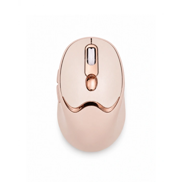 Bluetooth Ve 2.4g Destekli Sessiz Kablosuz Mouse Şarjlı Tasarım