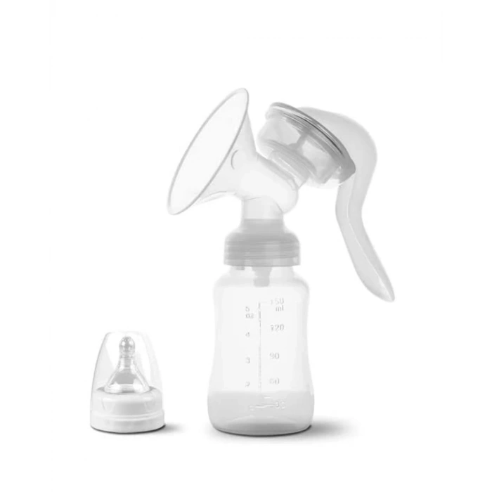 Bpa İçermez Manuel Anne Sütü Pompası Biberon Başlıklı Ergonomik
