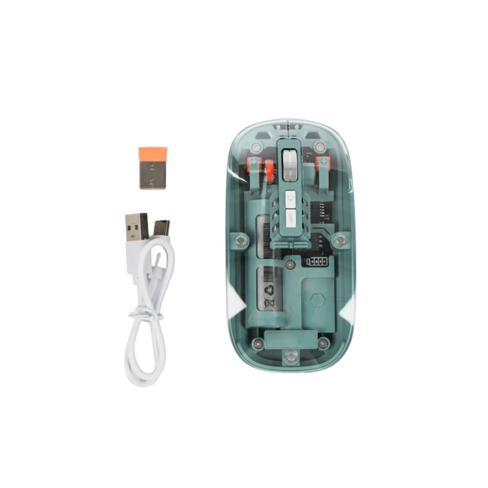 Çift Mod Bağlantılı Kablosuz Mouse Bluetooth Ve Usb Alıcılı Yeni Nesil