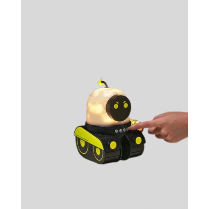 Çocuk Odası İçin Müzikli Ve Işıklı Robot Projektör