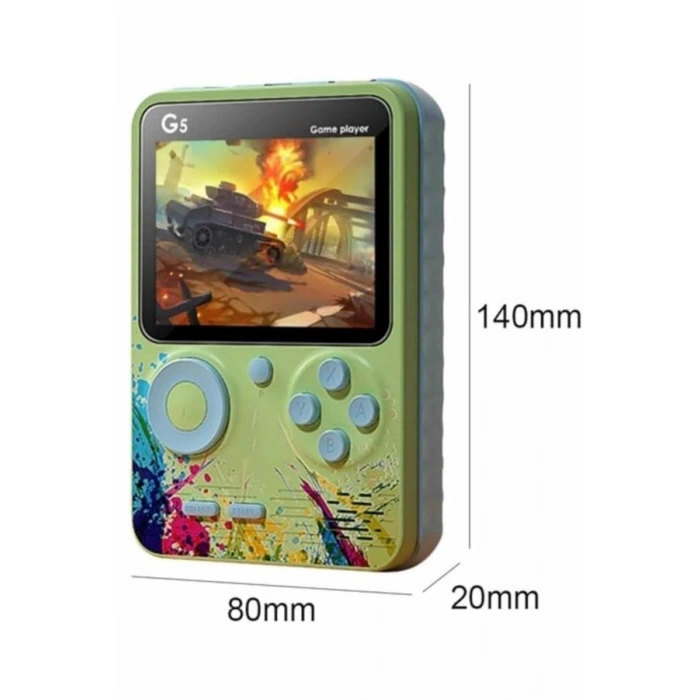 Çocuklara Özel 4k Hd Retro Oyun Konsol El Atari Taşınabilir 500 Oyunlu