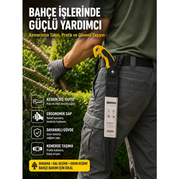 Dal Budama İçin Güçlü Kesim Sağlayan Bahçe Bıçkısı
