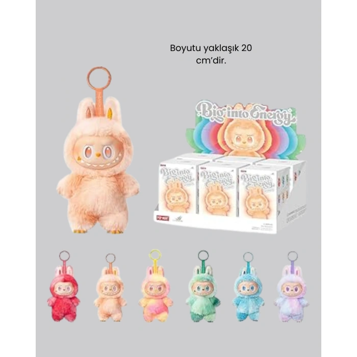 Dekoratif Yumuşak Labubu Peluş Figür – Koleksiyonluk Ve Çocuklara Uygun Hediye 20 Cm