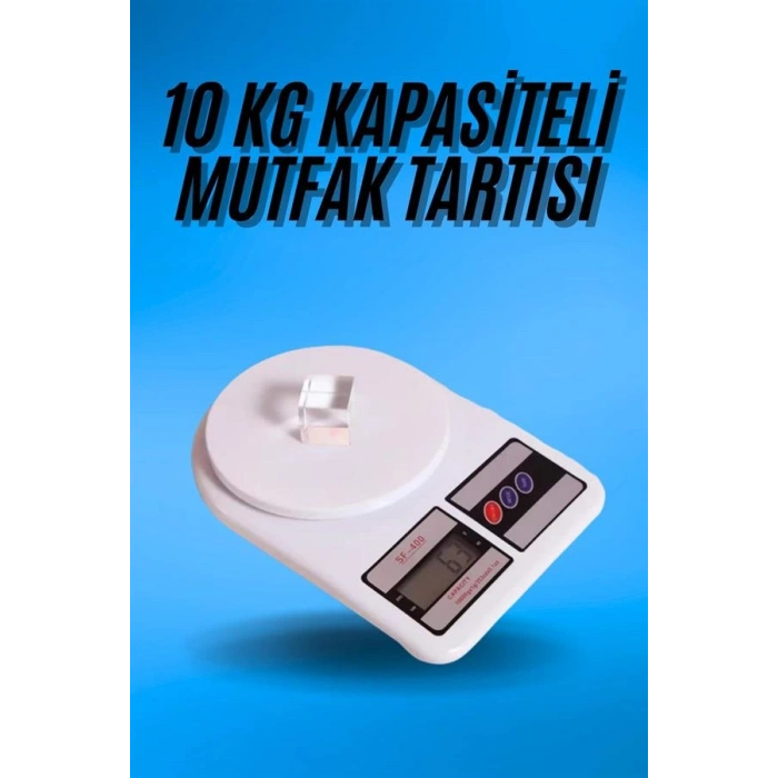 Dijital Hassas 10 Kg Mutfak Terazisi Tartısı Lcd Ekran Mutfak Tartısı