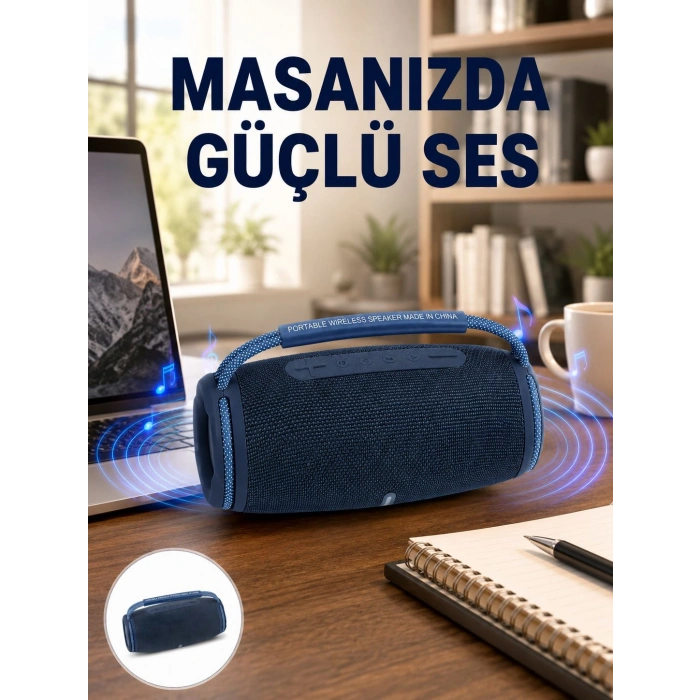 Dış Mekan Uyumlu Ipx5 Suya Dayanıklı Kablosuz Hoparlör Yeni Nesil
