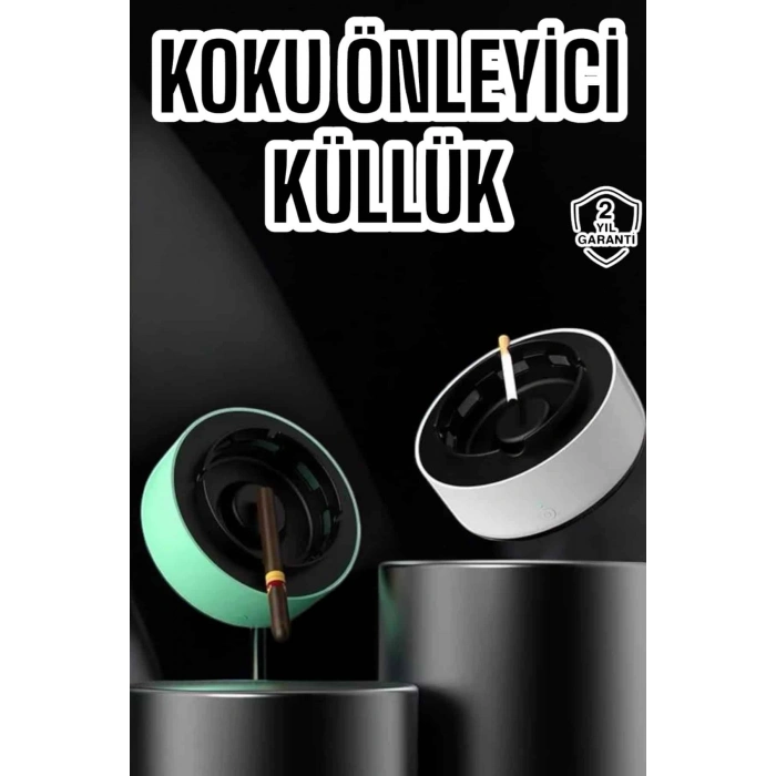 Dumanı Içine Çeken Küllük Kokuyu Hapseden Küllük Akıllı Kokusuz Küllük