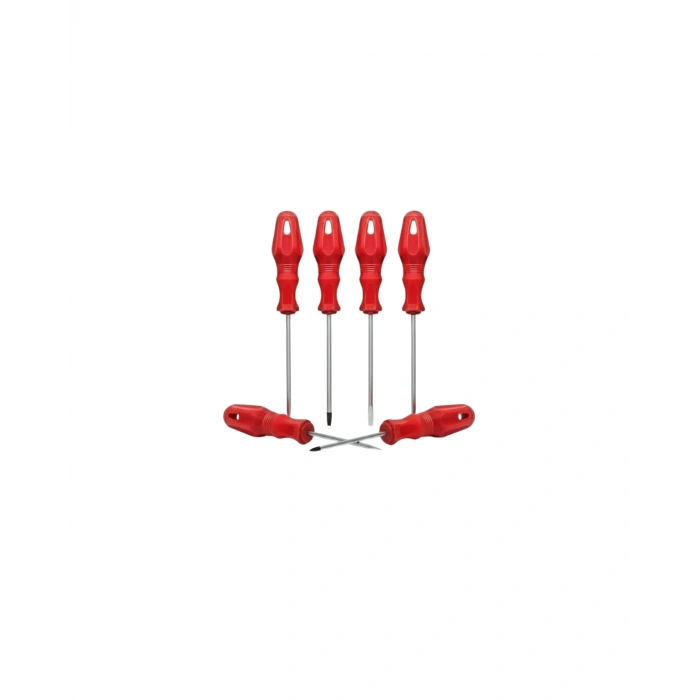 Düz Ve Yıldız Başlıklı 7li Tornavida Seti Ergonomik Tutma