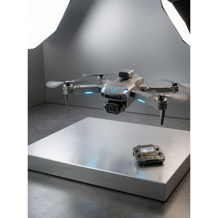 Ekranlı Kumandalı Çift Kameralı Drone İle Havadan Çekim