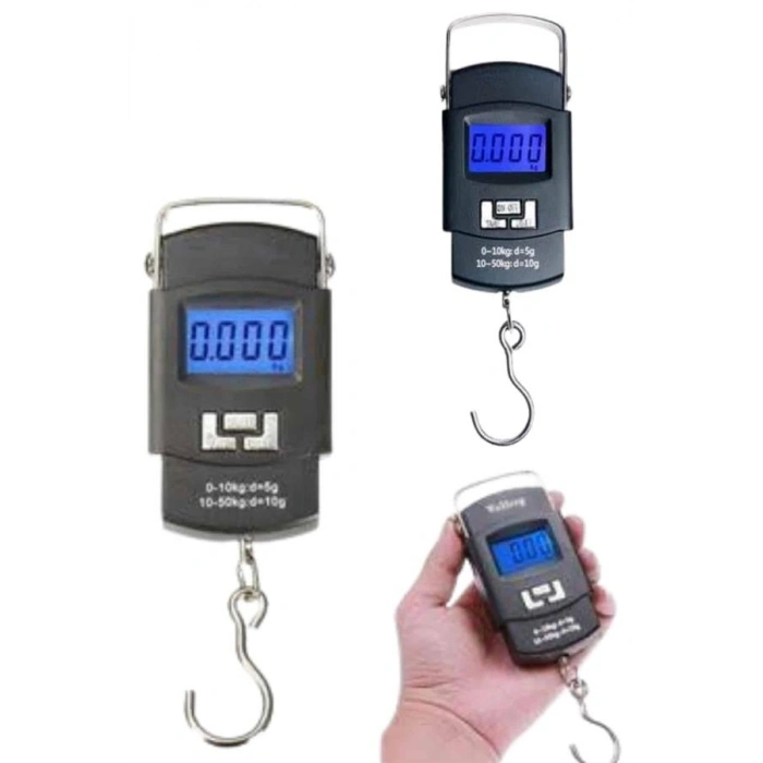 El Kantarı Dijital El Terazisi 50 Kg Kapasiteli Lcd Ekranlı