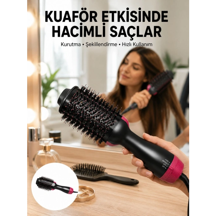 Fön Tarak 1200 W Saç Şekillendirici Saç Düzleştirici Saç Kurutma Yeni Nesil