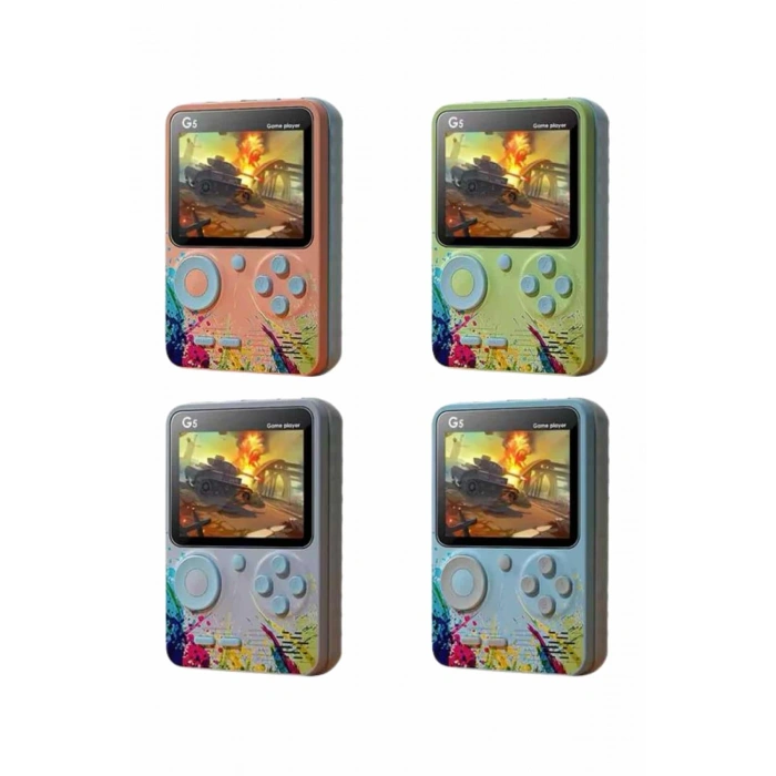 Game Box Mini 500 Adet Retro Oyun Taşınabilir Oyun Konsolu