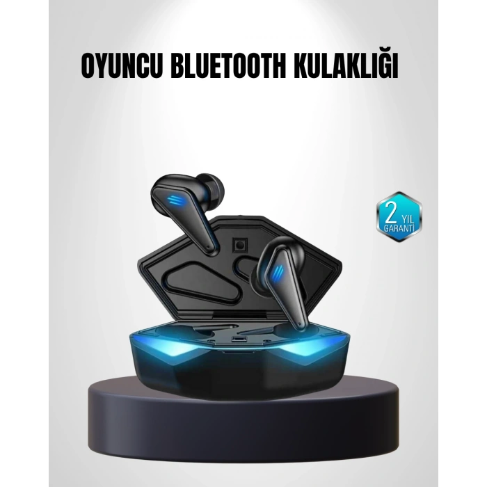 Gaming Bluetooth Kulaklık Pasif Gürültü Önlemeli 12mm Sürücülü