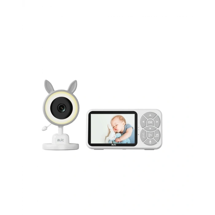 Gece Görüşlü Bebek Telsizi Besleme Hatırlatıcılı Lcd Ekran Yeni Nesil