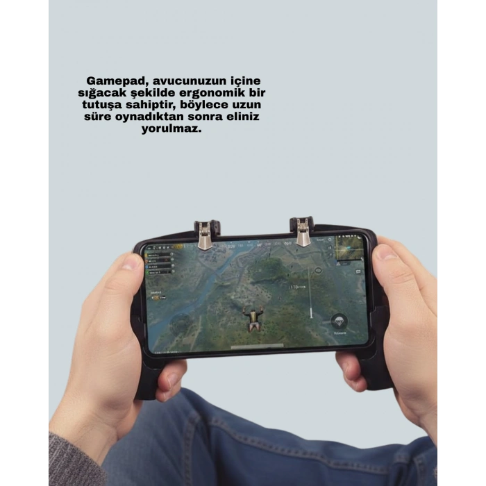 Gerçekçi Oyun Deneyimi Sunan Dört Parmak Mobil Gamepad
