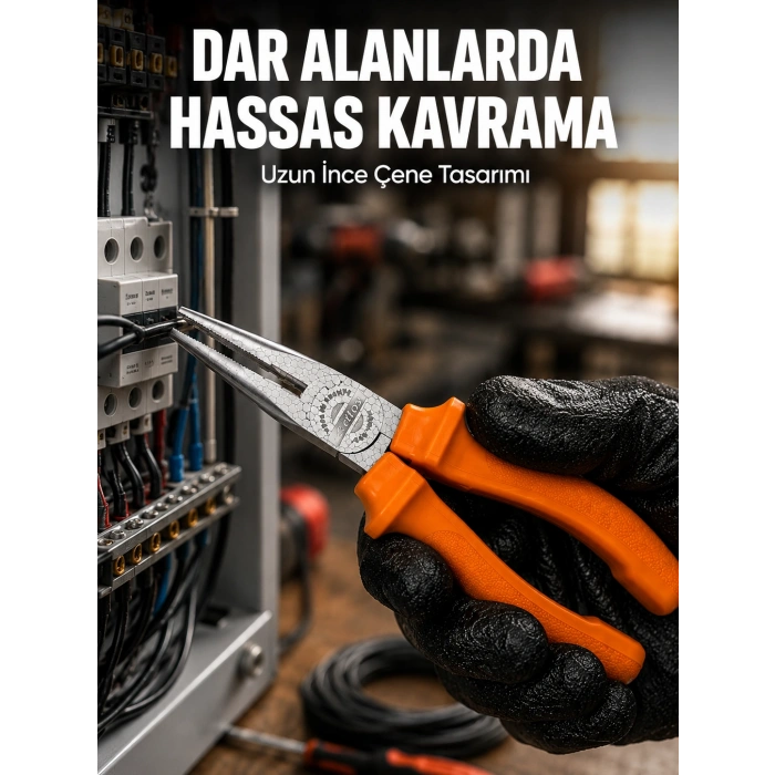 Dar Alanlarda Hassas Çalışma İçin Dövme Çelik Kargaburun