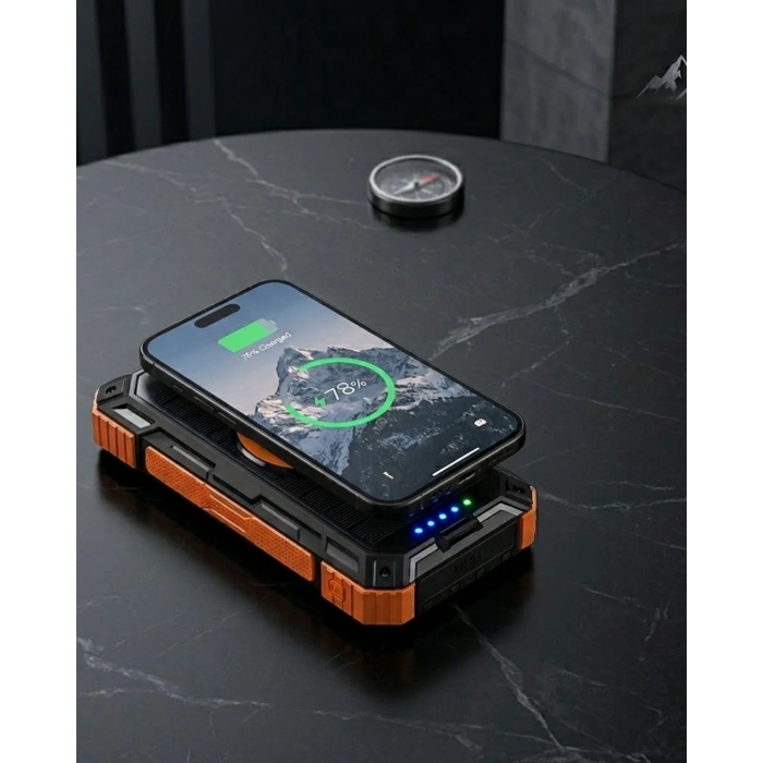 Güneş Enerjili 20.000 Powerbank