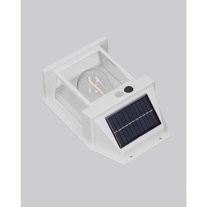 Güneş Enerjili Dış Mekan Sensörlü Duvar Lambası Ip65 Su Geçirmez