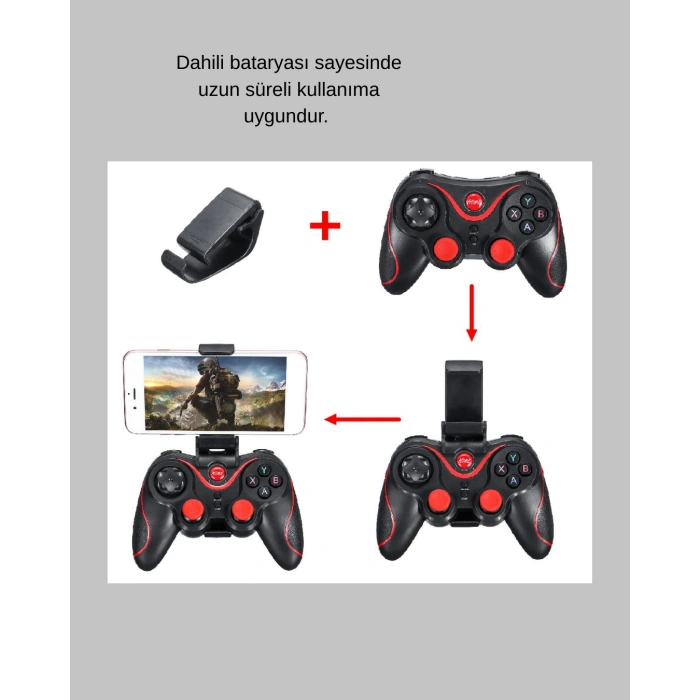 Hafif Ve Taşınabilir Kablosuz Bluetooth Oyun Konsolu