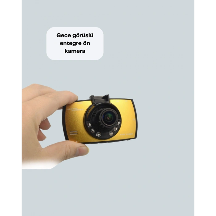Hd Araç Kamerası 2.7 İnç Ekran G Sensor Destekli