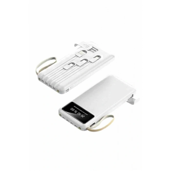 Hızlı Şarj Özellikli 20.000 Mah Dijital Göstergeli Usb Girişli Android Ve İos Uyumlu Powerbank