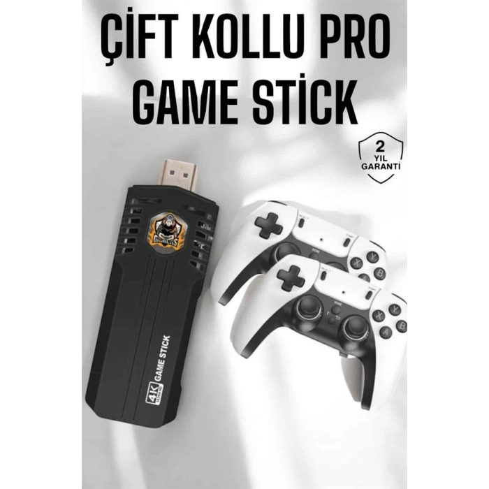 Joystick Çift Kollu Oyun Kolu Retro Oyun Yüksek Çözünürlüklü 3d Game Yeni Nesil