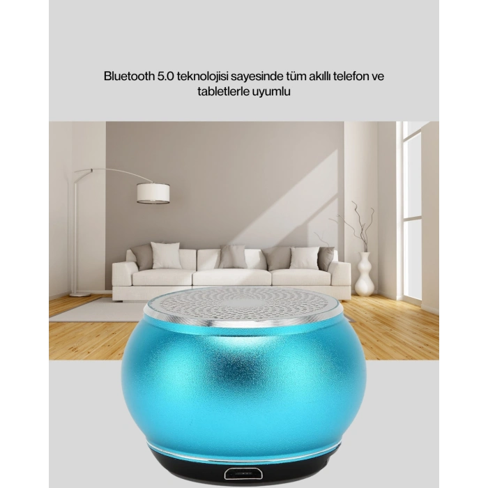 Kablosuz Bluetooth Hoparlör | 2-3 Saat Kesintisiz Müzik Keyfi