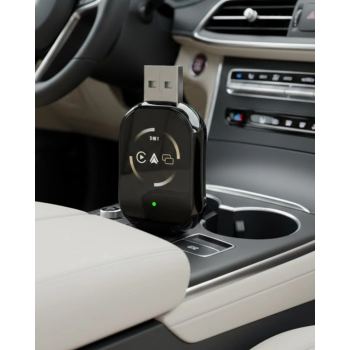 Kablosuz Carplay Android Auto Dönüştürücü Kablo Derdi Olmadan Bağlantı