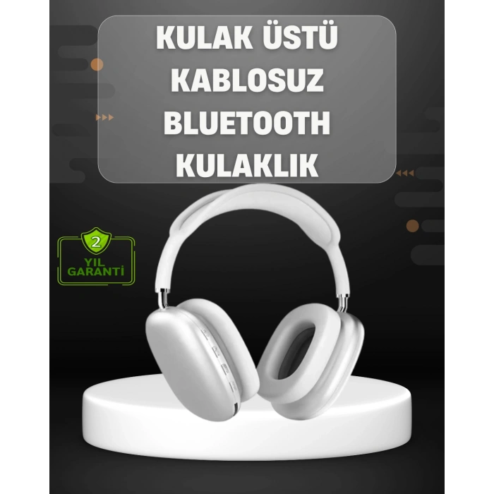 Katlanabilir Bluetooth V5.0 Kablosuz Kulaklık | 400 Mah, Gürültü Azaltma