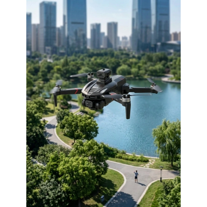Havadan Çekim İçin Çift Kameralı Kompakt Ve Kolay Taşınabilir Drone