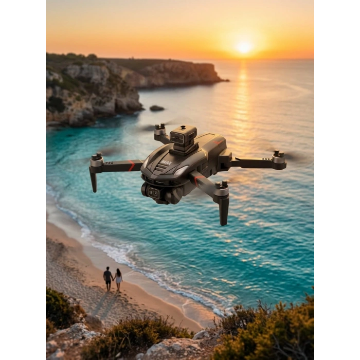 Havadan Çekim İçin Çift Kameralı Kompakt Ve Kolay Taşınabilir Drone