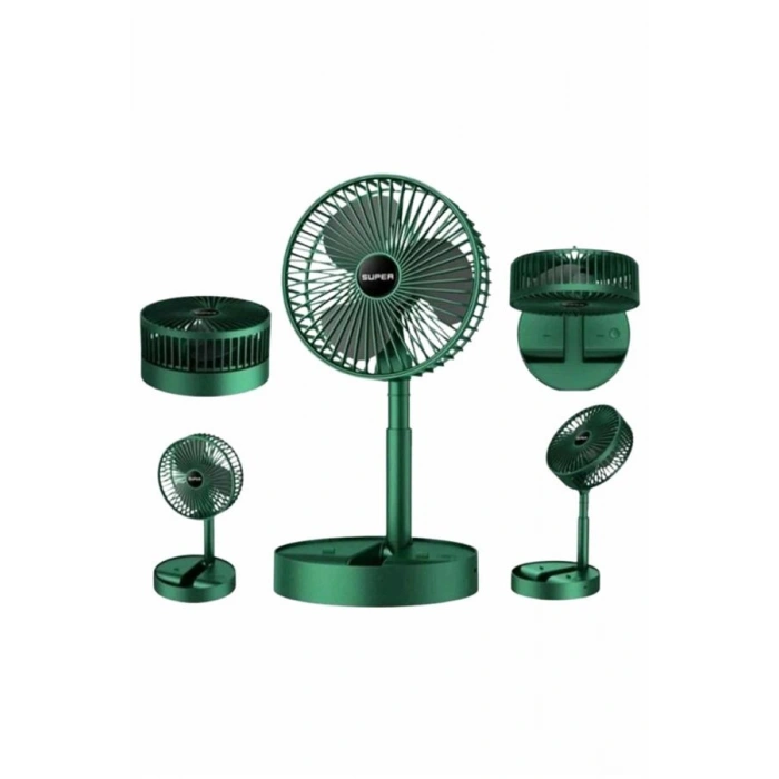 Katlanabilir Usb Şarjlı Masaüstü Soğutucu Mini Fan Telefon Tutucu