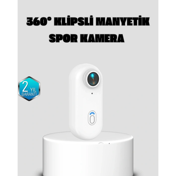 Kompakt 4k Aksiyon Kamerası Suya Dayanıklı Wifi Ve 120° Geniş Açı