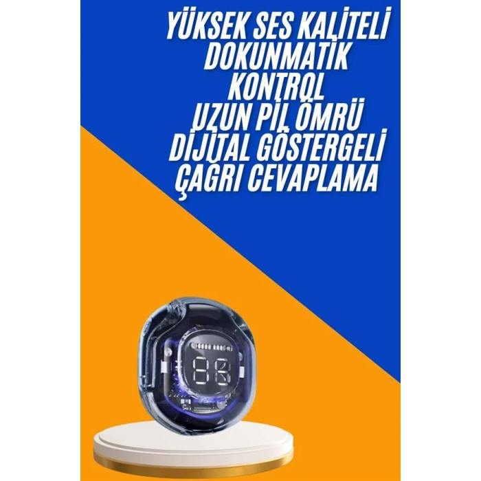 Kulak İçi Bluetooth Kulaklık Anc Enc Özellikli Şarj Göstergeli Kablosuz Kulaklık