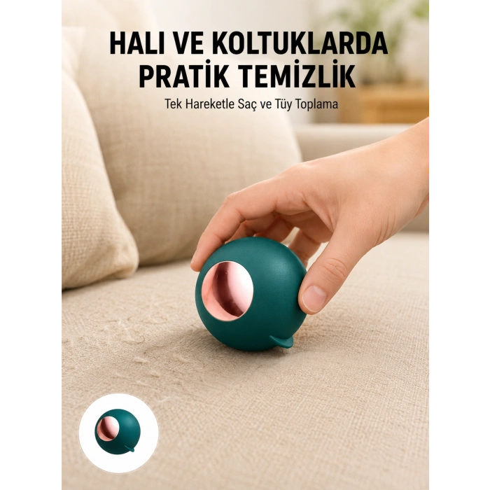 Kumaş Dostu Tiftik Çıkarıcı – Kıyafet Ve Halı Temizlik Topu