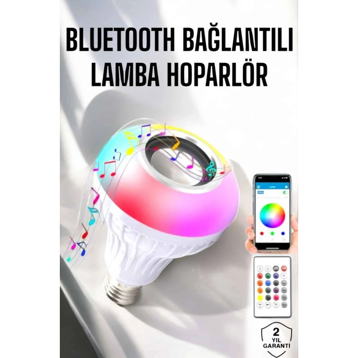 Lamba Led Hoparlör Dayanıklı Ve Uzun Ömürlü Bluetooth Hoparlör