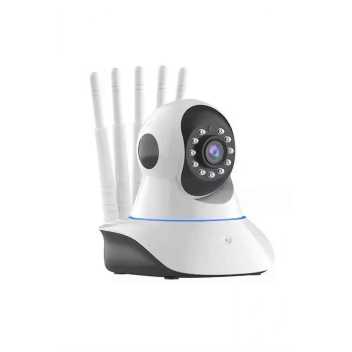 Led Aydınlatmalı 5 Antenli Motorlu 1080p Wifi Kamera Sensörlü