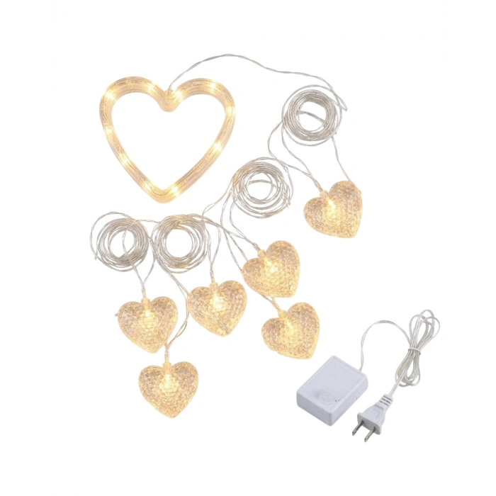 Led Kalp Neon Lamba Dekoratif Romantik Gece Ve Ortam Işığı