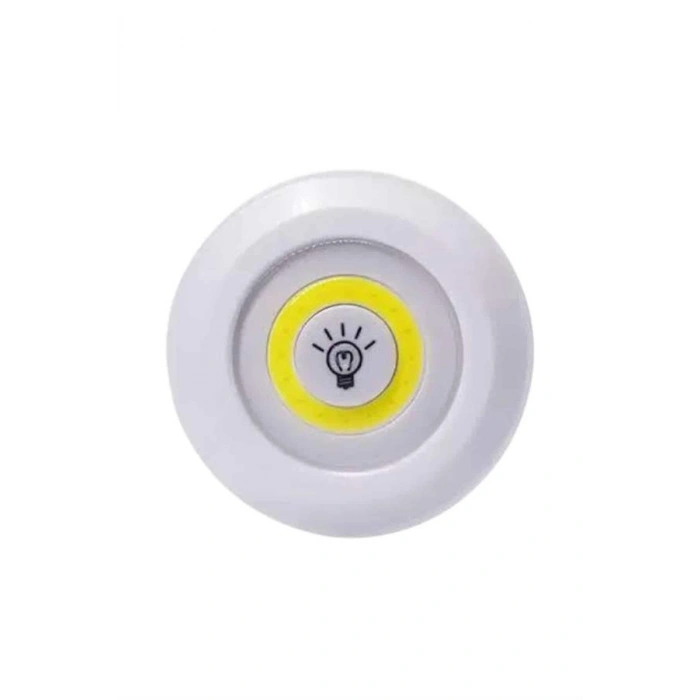 Led Lamba 3lü Uzaktan Kumandalı Yapışkanlı
